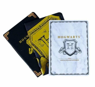 Harry Potter Sada tří sešitů A6 - Erb Bradavic - neuveden