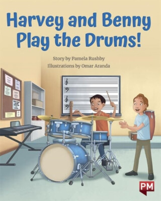 HARVEY & BENNY PLAY THE DRUMS - PAMELA RUSHBY
