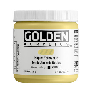 Akryl Golden HB 237ml – 1459 Naples Yellow Hue - 
