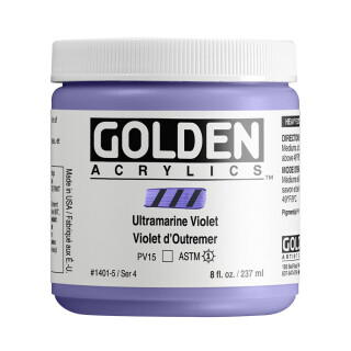 Akryl Golden HB 237ml – 1401 Ultramarine Violet - 