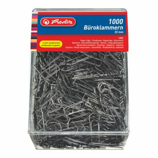 Herlitz - Kancelářské sponky 1000 ks - 