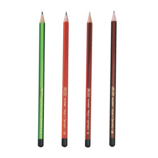Herlitz - Tužka H,HB,B,2B 4ks Scolair - 