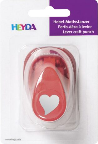 HEYDA ozdobná děrovačka velikost S - srdce elegant 1,7 cm - neuveden