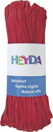 HEYDA Přírodní lýko - červené 50 g - neuveden