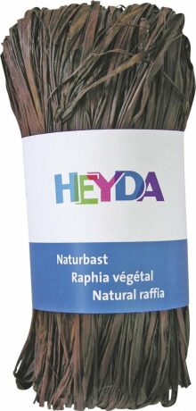 HEYDA Přírodní lýko - hnědé 50 g - neuveden
