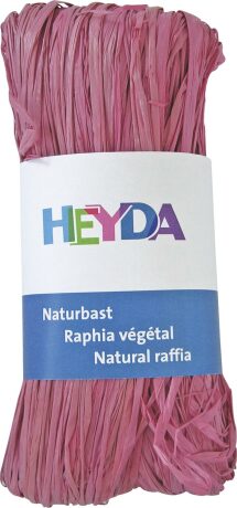 HEYDA Přírodní lýko - růžové 50 g - neuveden