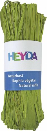 HEYDA Přírodní lýko - světle zelené 50 g - neuveden