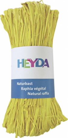 HEYDA Přírodní lýko - světle žluté 50g