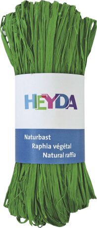 HEYDA Přírodní lýko - zelené 50 g - neuveden