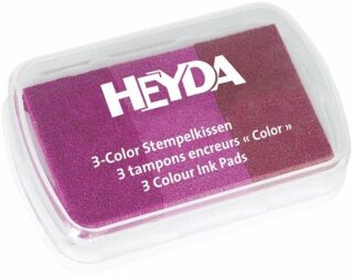HEYDA Razítkovací polštářek - 3 odstíny růžové - neuveden