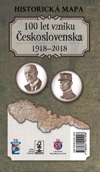 Historická mapa 100 let vzniku Československa 1918 – 2018 - neuveden