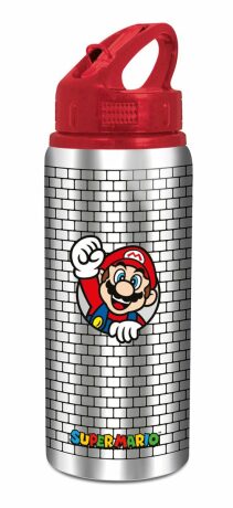 Hliníková láhev sport - Super Mario 710 ml - neuveden