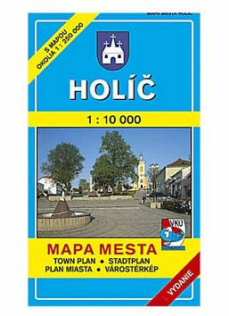 Holíč Mapa mesta Town plan Stadtplan Plan miasta Várostérkép - 