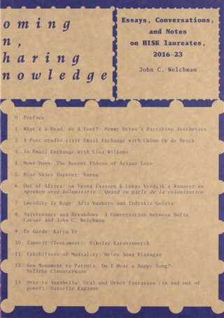 Homing In, Sharing Knowledge - John C. Welchman