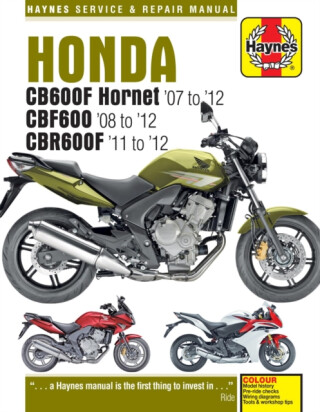 Honda CB600 Hornet, CBF600 & CBR600F (07 - 12) - Matthew Coombs