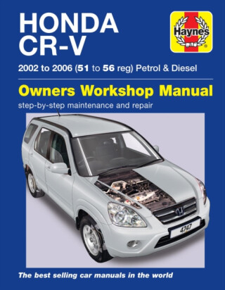 Honda CR-V Petrol & Diesel (02 - 06) Haynes Repair Manual - Haynes Publishing