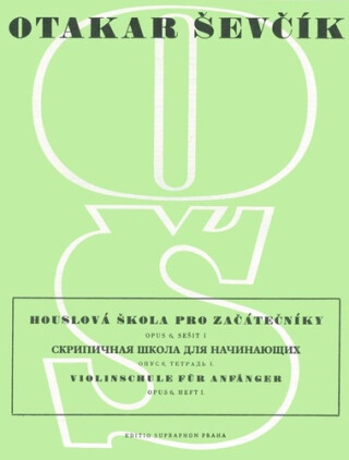 Houslová škola pro začátečníky - Otakar Ševčík