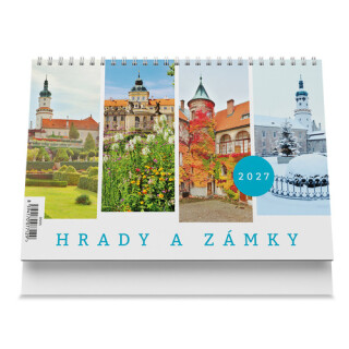 Hrady a zámky 2027 - Stolní kalendář - 