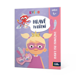 Hravé tvoření - Masky pro princezny - 