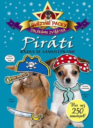 Hvězdné packy - Piráti - Kniha se samolepkami - neuveden