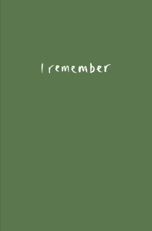 I Remember - Alec Finlay