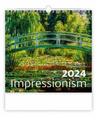 Kalendář nástěnný 2024 - Impressionism - neuveden