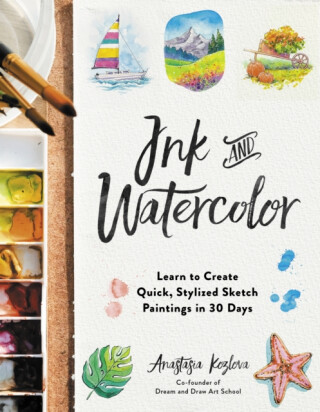 Ink and Watercolor - Anastasia Kozlova