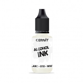 Inkoust Cernit na alkoholové bázi 20ml – 010 white - 
