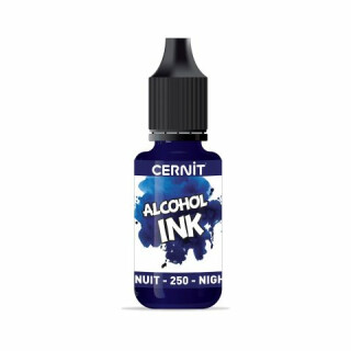 Inkoust Cernit na alkoholové bázi 20ml – 250 night blue - 