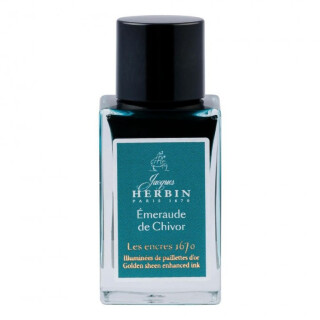 Inkoust Herbin 1670 Prestige 15ml – Emerald of Chivor - 