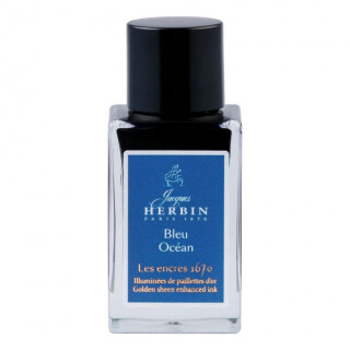 Inkoust Herbin 1670 Prestige 15ml – Ocean blue - 