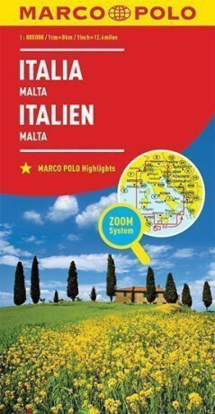 Itálie 1:800T//mapa (ZoomSystem) MD - neuveden