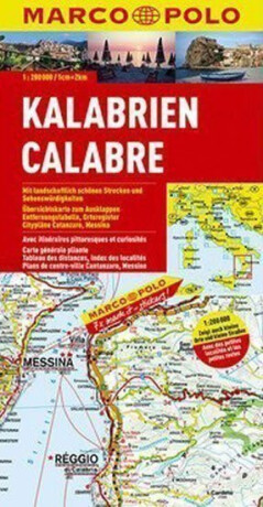 Itálie č. 13-Kalabrien/mapa 1:200T MD - neuveden