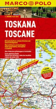 Itálie č. 7- Toskana/mapa 1:200T MD - neuveden