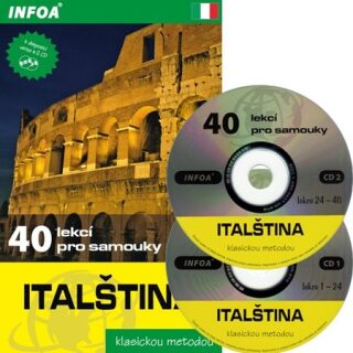 Italština - 40 lekcí pro samouky + 2 CD - Noaro Pierre,Paolo Cifarelli