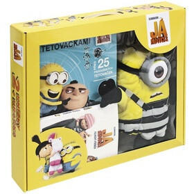 Já, padouch - dárkový box (komplet) s plyšákem - 