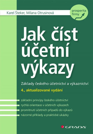 Jak číst účetní výkazy - Karel Šteker,Milana Otrusinová