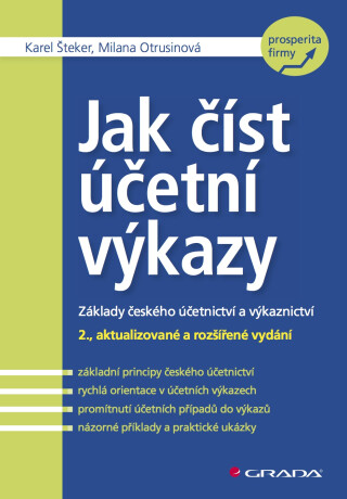 Jak číst účetní výkazy - Karel Šteker,Milana Otrusinová