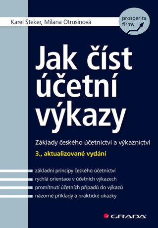 Jak číst účetní výkazy - Karel Šteker,Milana Otrusinová