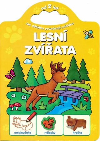 Jak děťátka poznávají zvířátka - Lesní - Bator Agnieszka