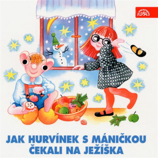 Jak Hurvínek s Máničkou čekali na Ježíška - Jiří Tušl,Helena Štáchová