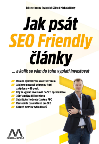 Jak psát SEO Friendly články - Michal Binka