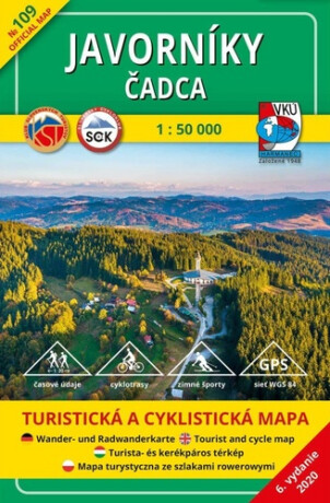 Javorníky Čadca 1 : 50 000 - 