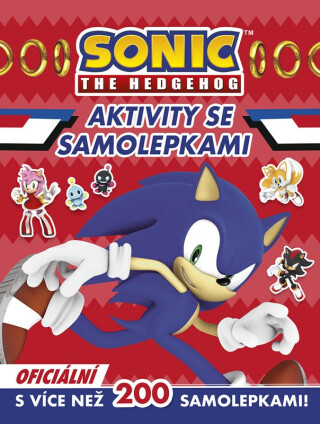 Ježek Sonic - Aktivity se samolepkami - 