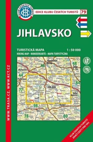 Jihlavsko /KČT 79 1:50T Turistická mapa - neuveden