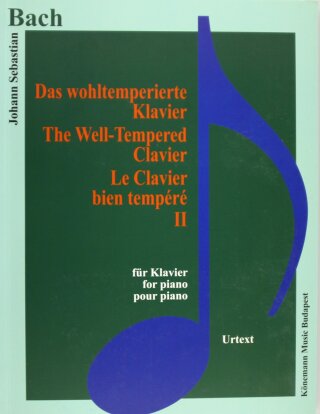 Johann Sebastian Bach: Das wohltemperierte Klavier II - 