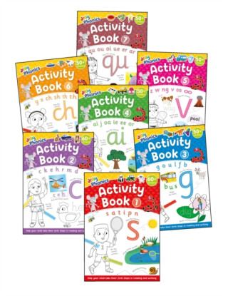 Jolly Phonics Activity Books 1-7 - Sara Wernham,Sue Lloyd
