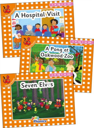 Jolly Phonics Orange Level Readers Set 5 - Louise Van-Pottelsberghe