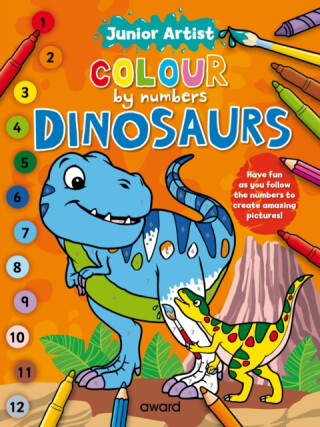 Junior Artist Colour By Numbers: Dinosaurs - 