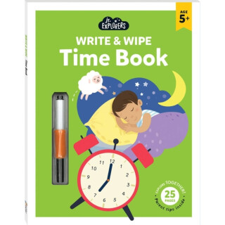 JUNIOR EXPLORERS WRITE & WIPE TIME - 